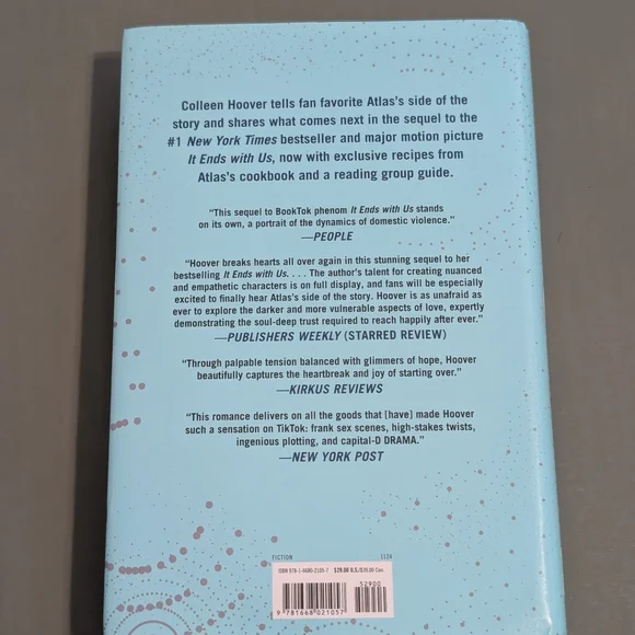 Collector Edition 'It Starts With Us' Hardcover Book - Picture 2 of 2